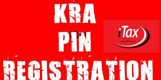 KRA pin registration